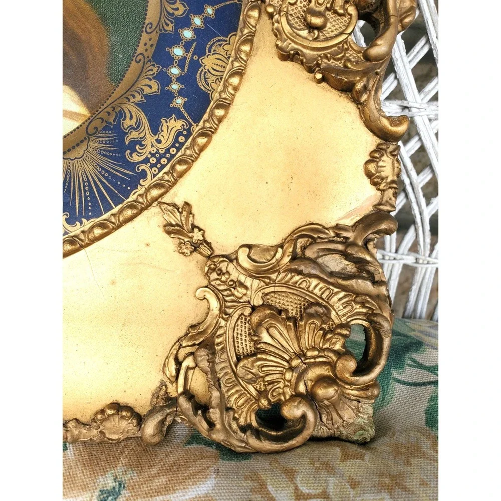 1905 Vienna Art Plate Beautifully Framed French France